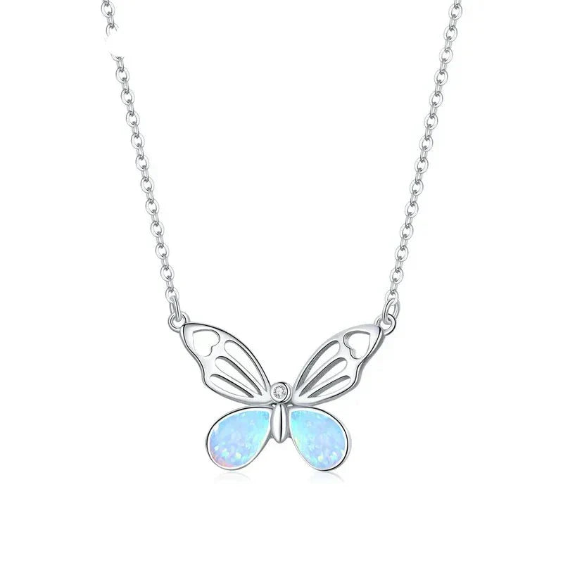 Colar Borboleta Blue Delicada