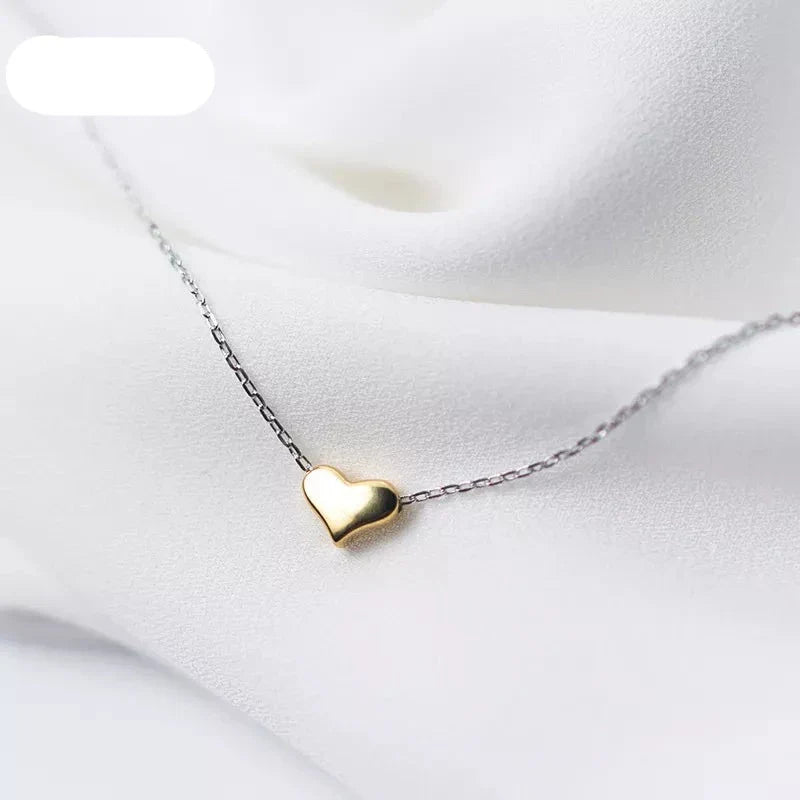 Colar Coração Pingente Love